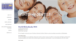 Desktop Screenshot of fishtowndentist.com